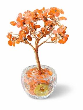 Carnelian Crystal Tree